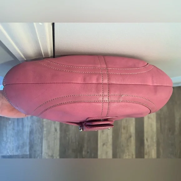 Coach Bubblegum Pink Soho Flap Bag - Picture 4 of 7